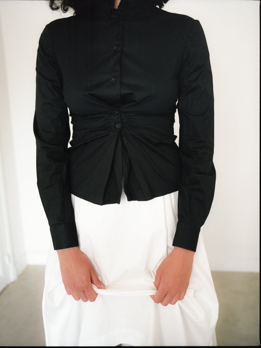 Alberta Ferretti Gathered Shirt