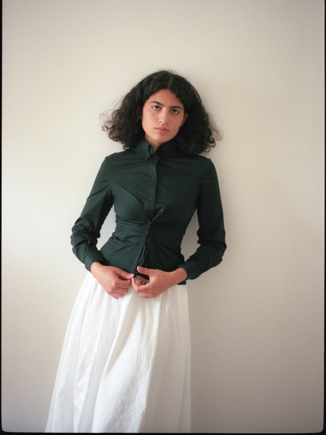 Alberta Ferretti Gathered Shirt