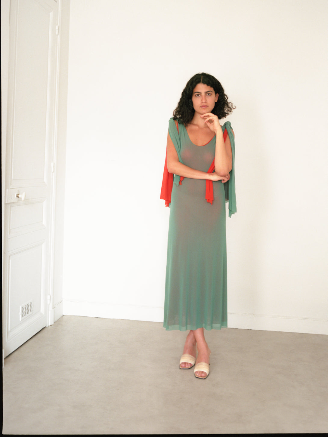 Jean Paul Gaultier Reversible Mesh Dress