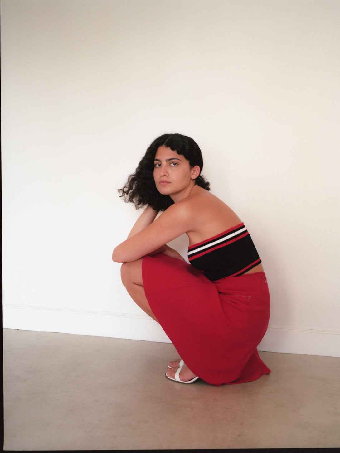 Azzedine Alaïa Red Skirt