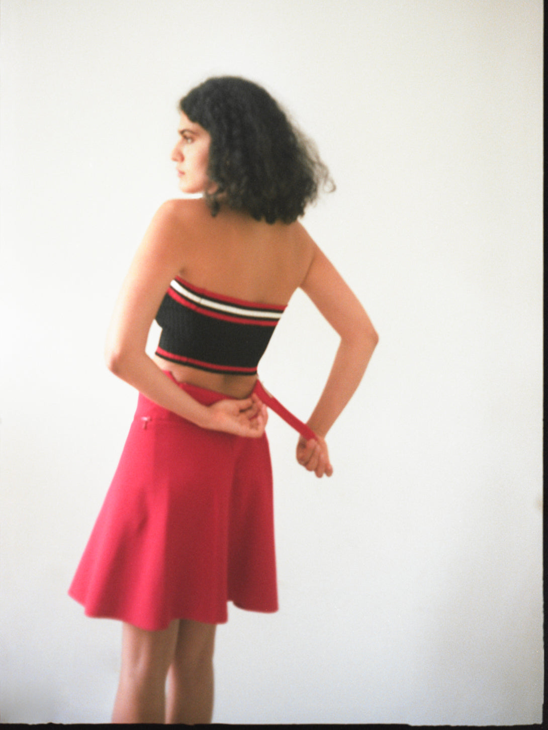 Azzedine Alaïa Red Skirt