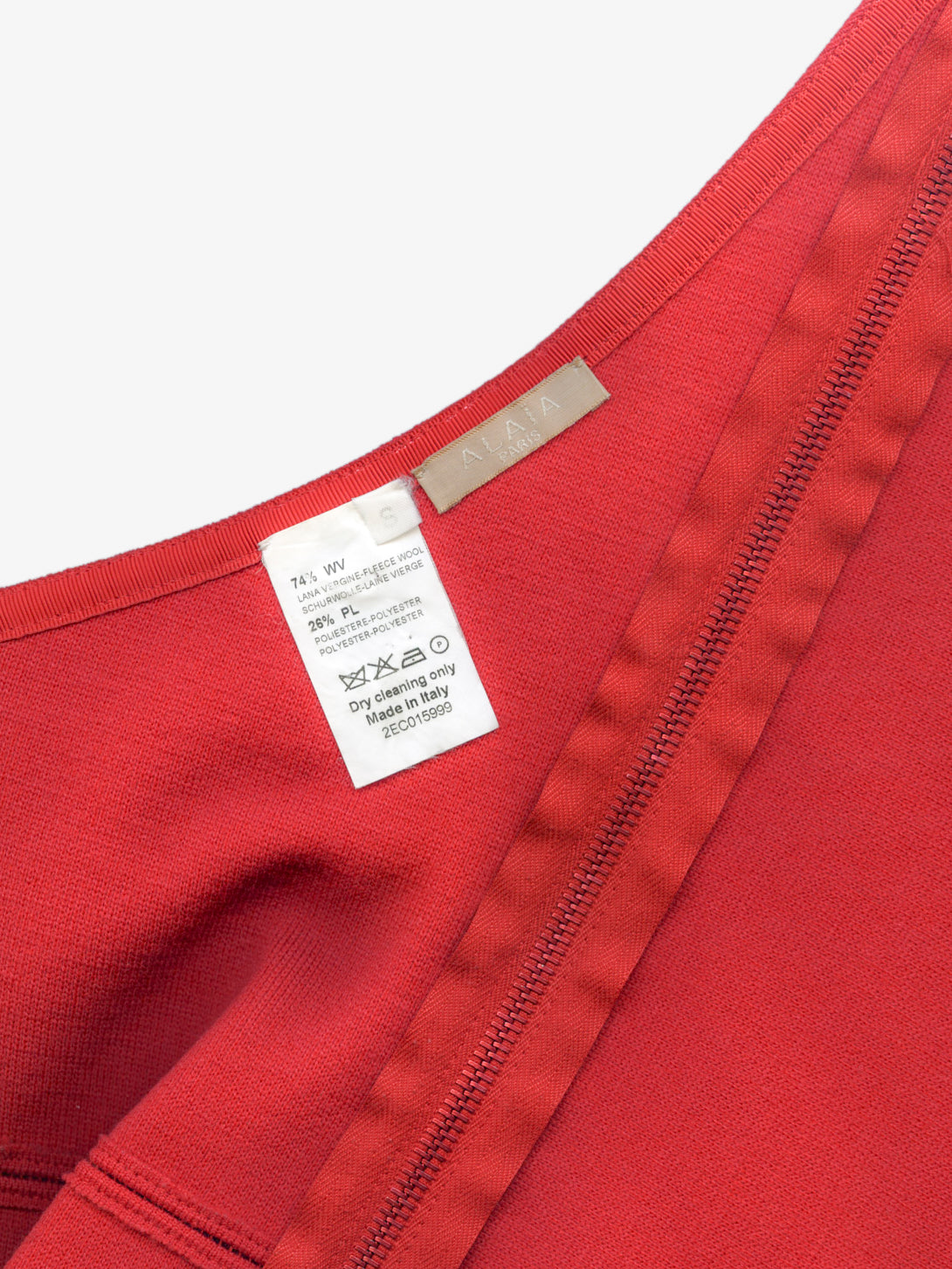 Azzedine Alaïa Red Skirt