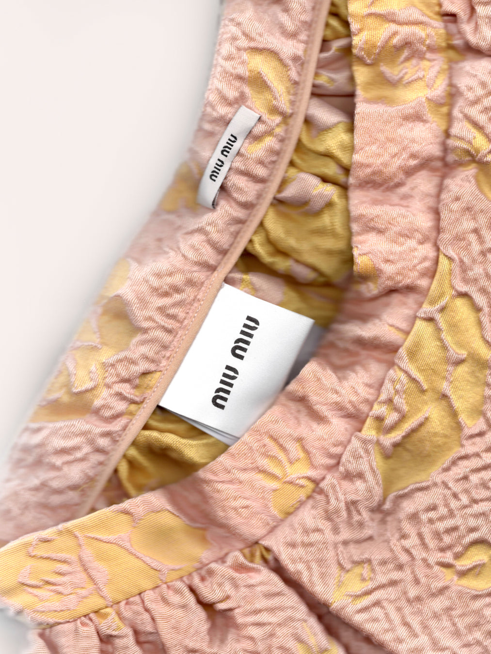 Miu Miu Roses Skirt