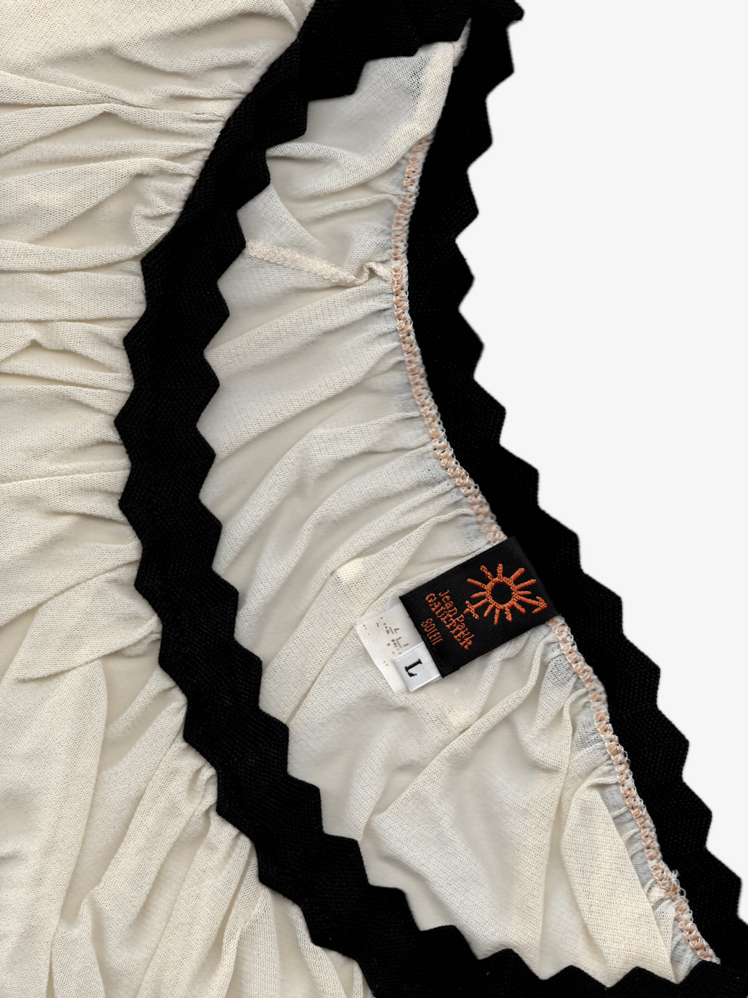 Jean Paul Gaultier Zigzag Mesh Top