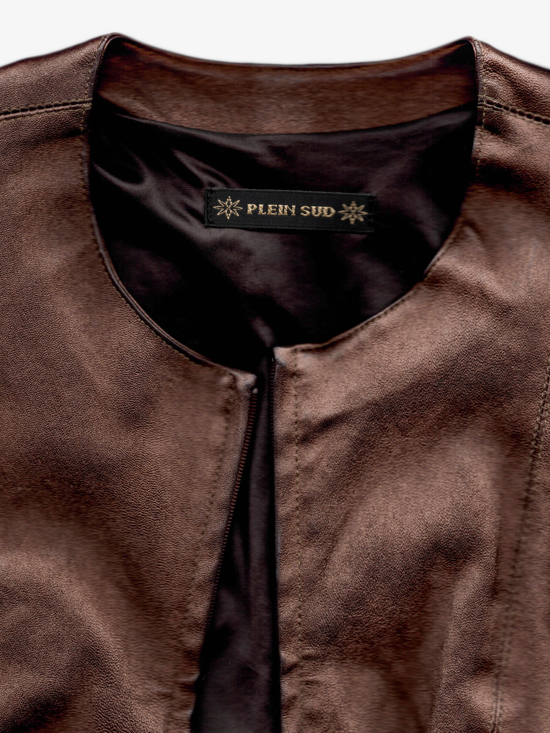 Plein Sud Leather Gilet