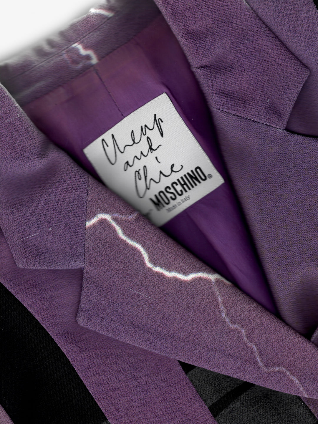 Moschino Thunderstorm Blazer