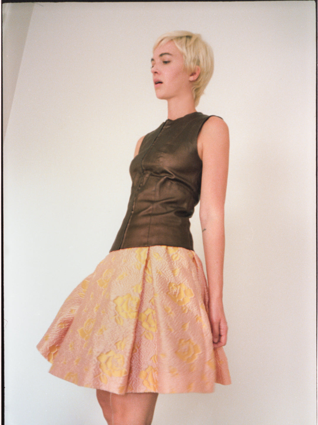 Miu Miu Roses Skirt