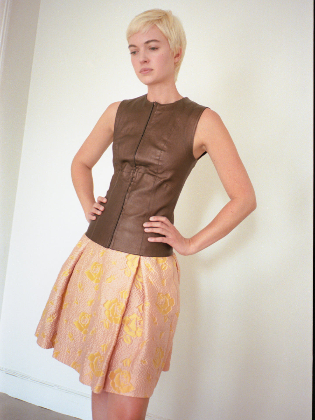 Plein Sud Leather Gilet