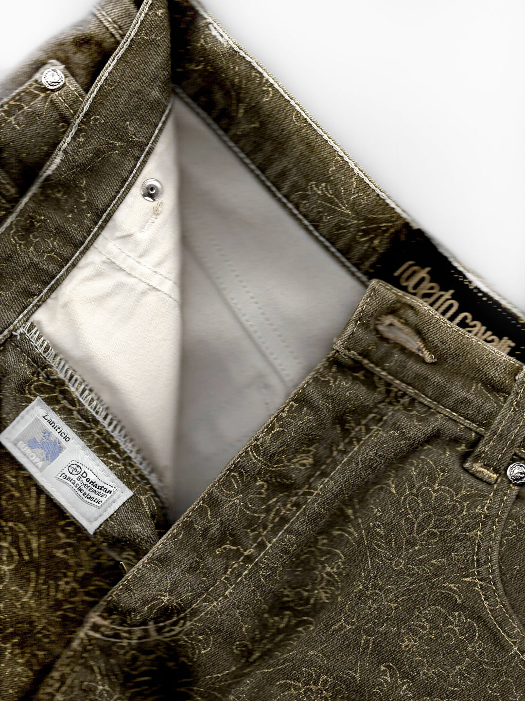 Cavalli Gold Pants