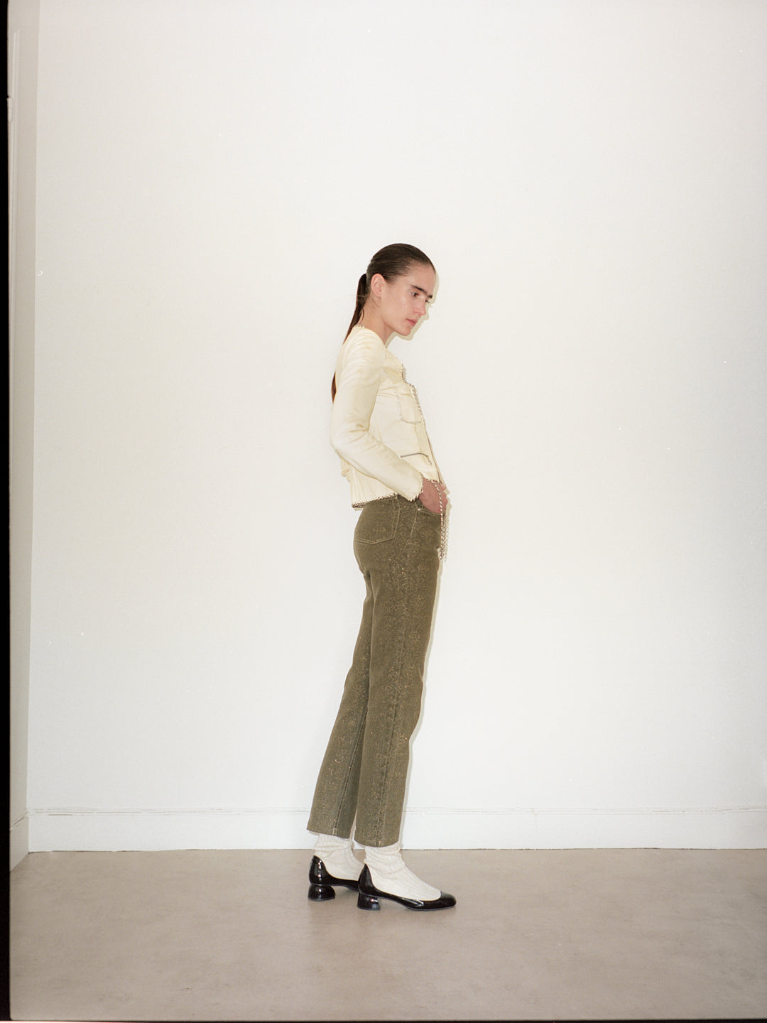 Cavalli Gold Pants