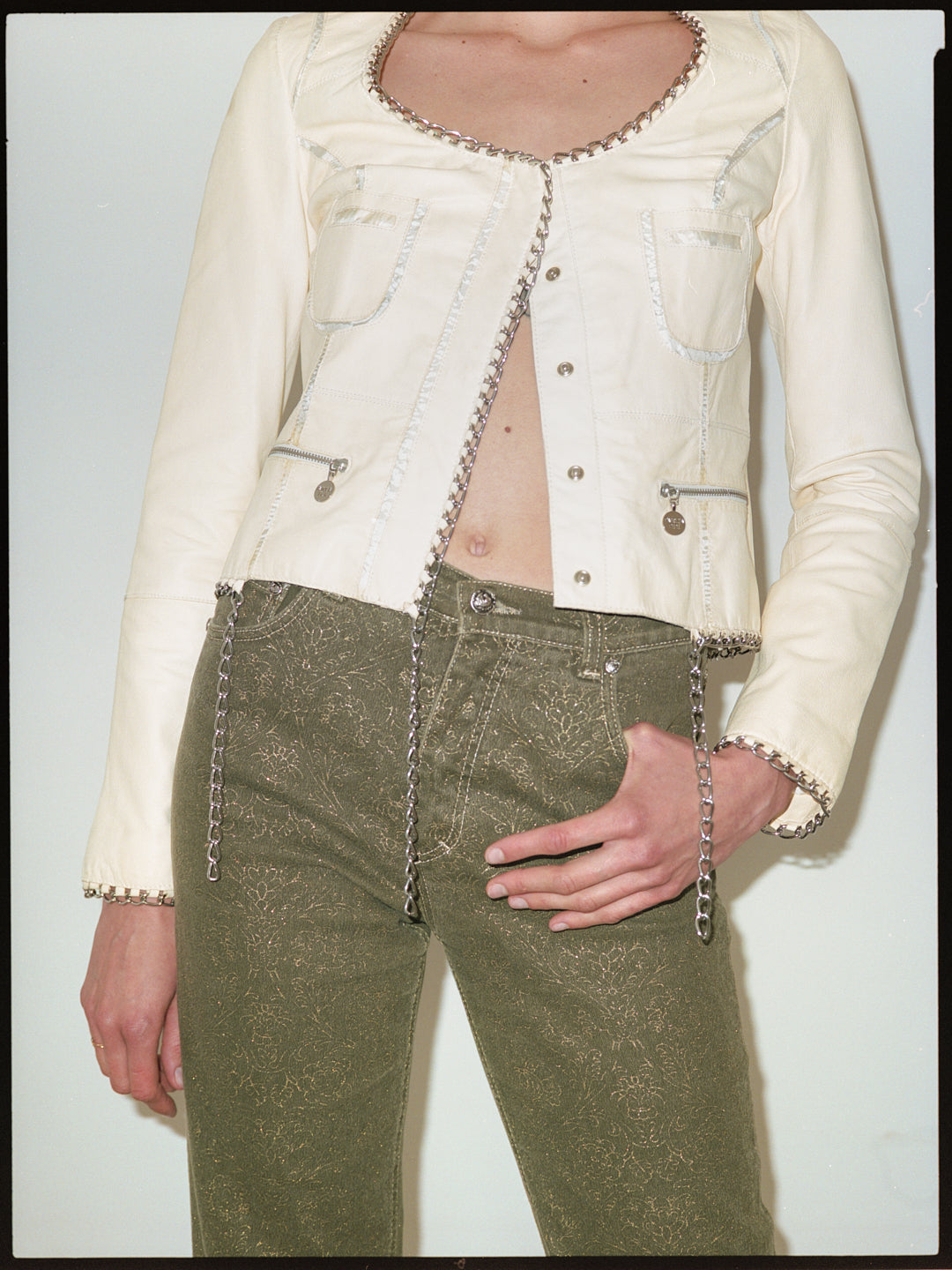 Cavalli Gold Pants