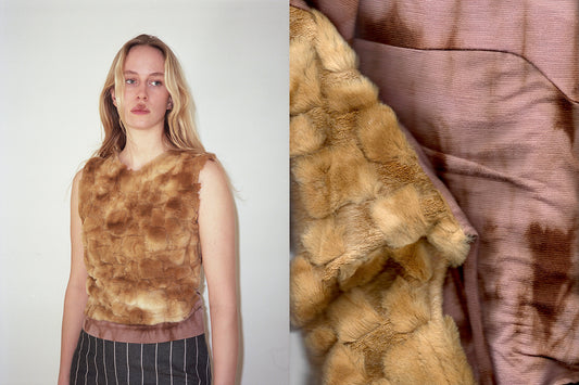Custo Fur Top