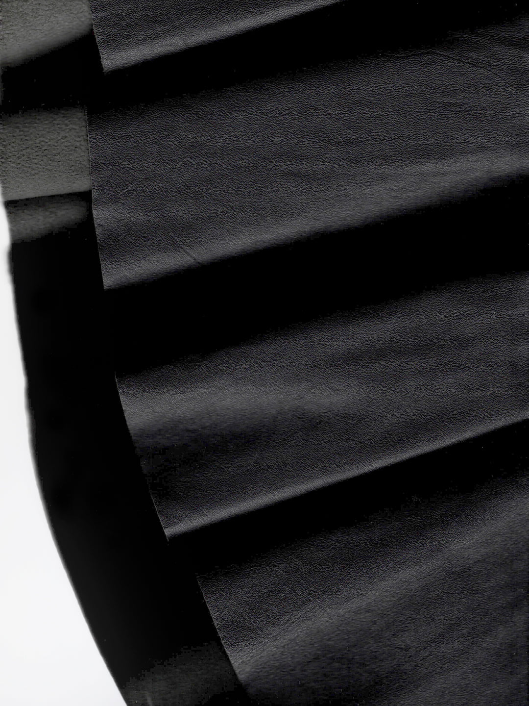 Mermaid Black Leather Skirt