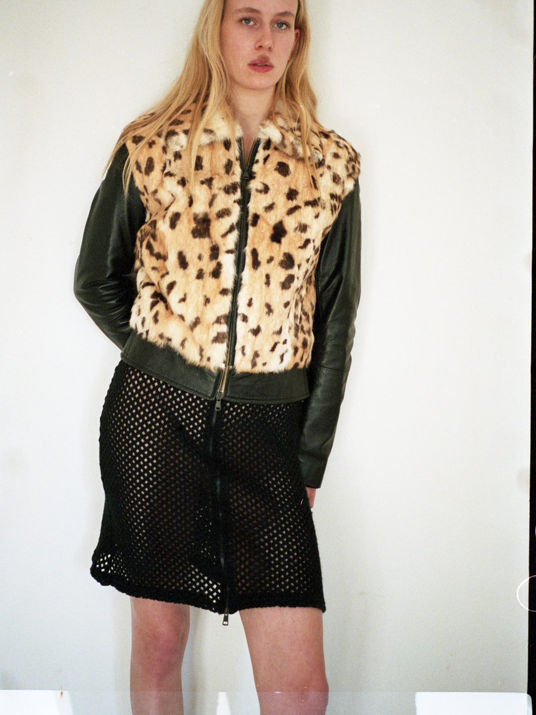 Fur and Leather Jacket