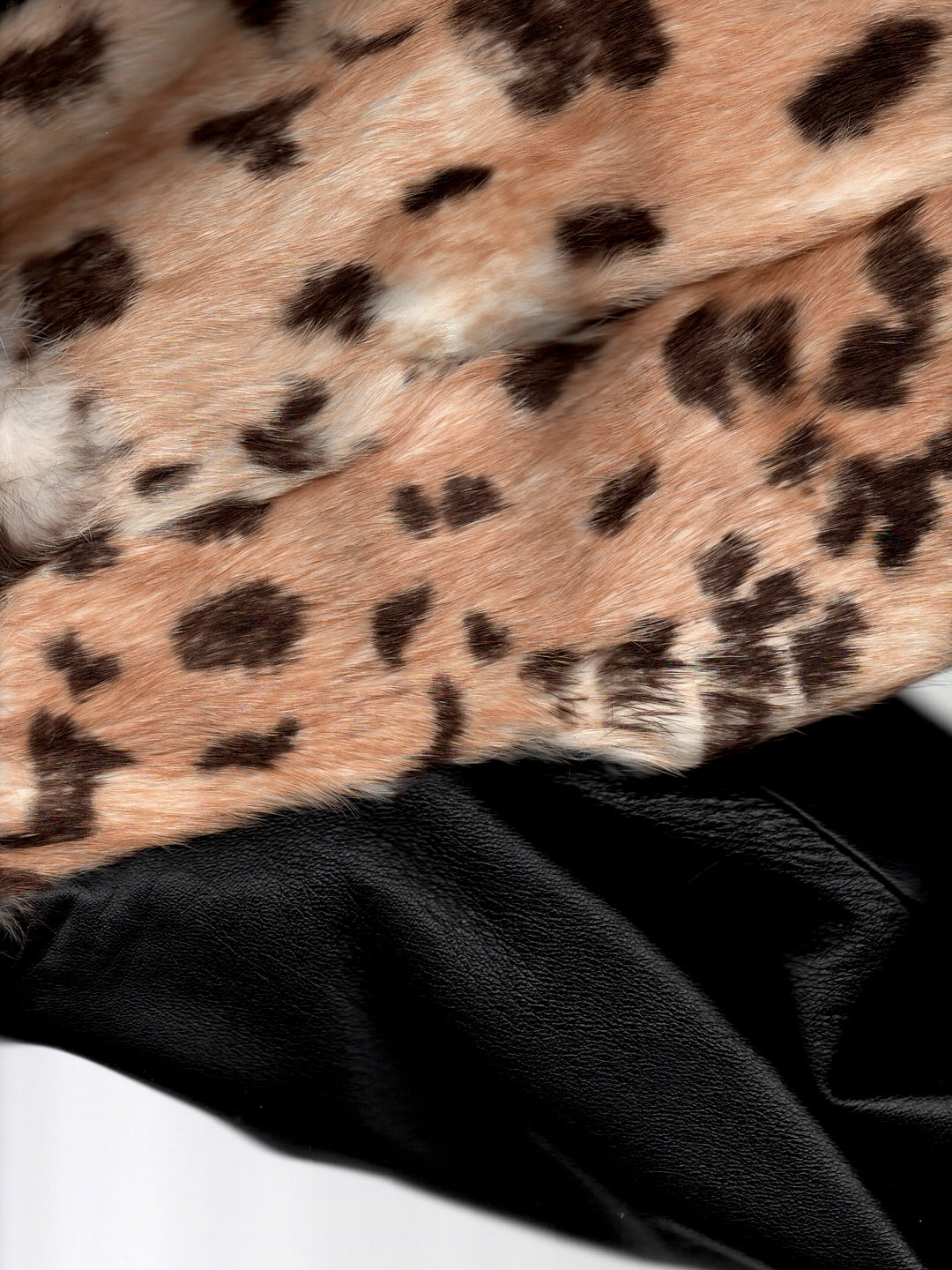 Fur and Leather Jacket
