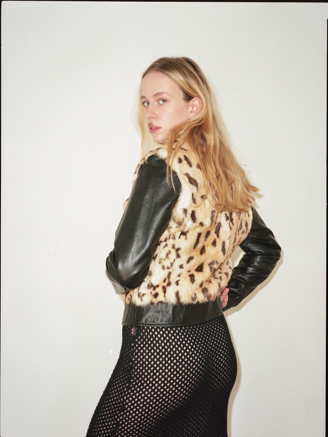 Fur and Leather Jacket