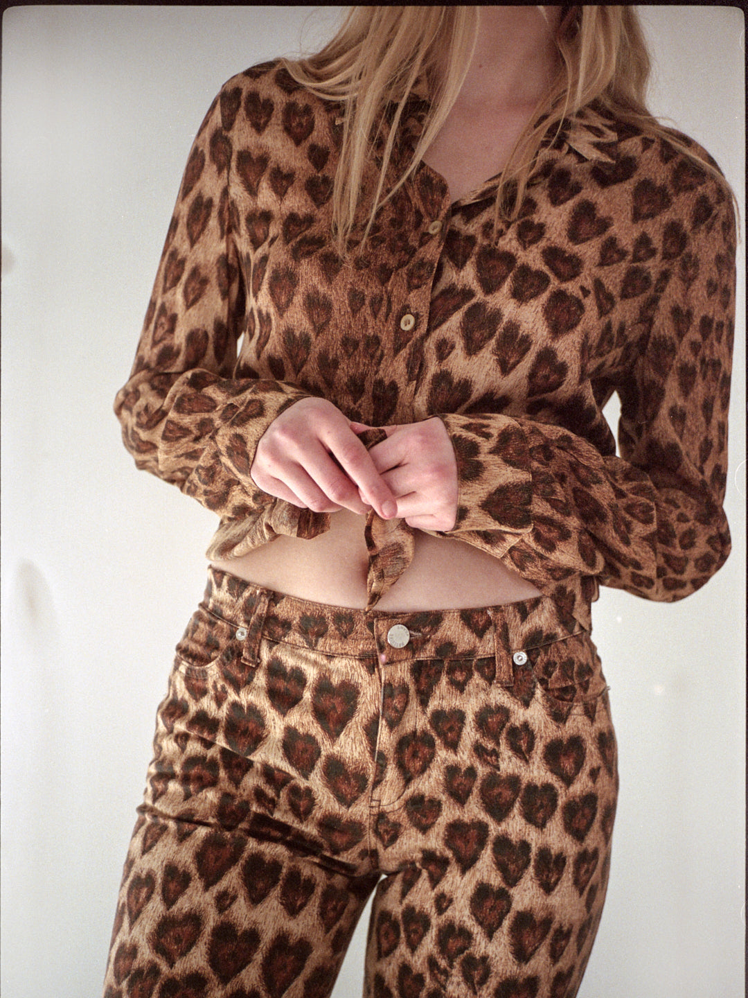 Moschino Leopard Hearts Set