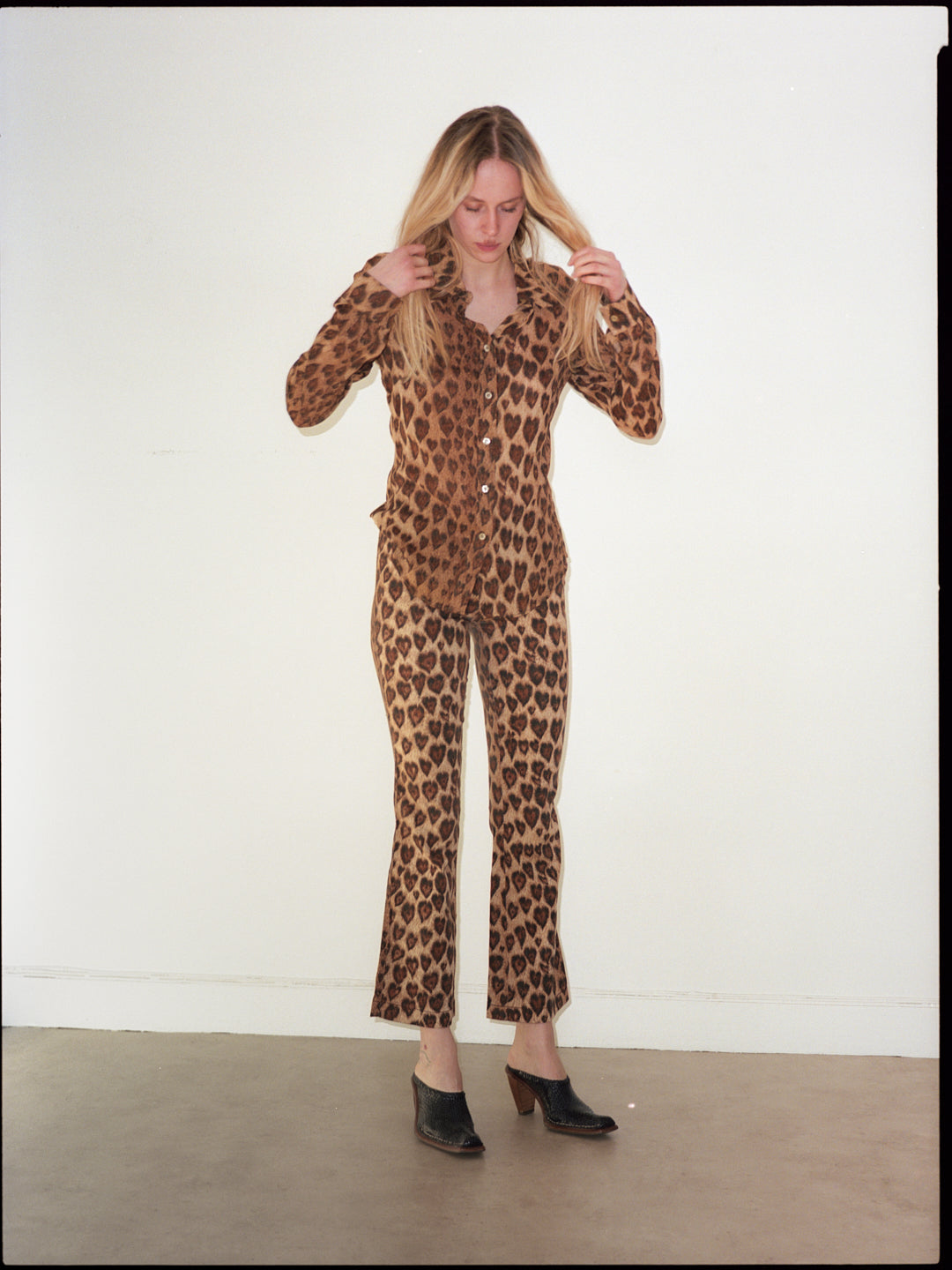 Moschino Leopard Hearts Set
