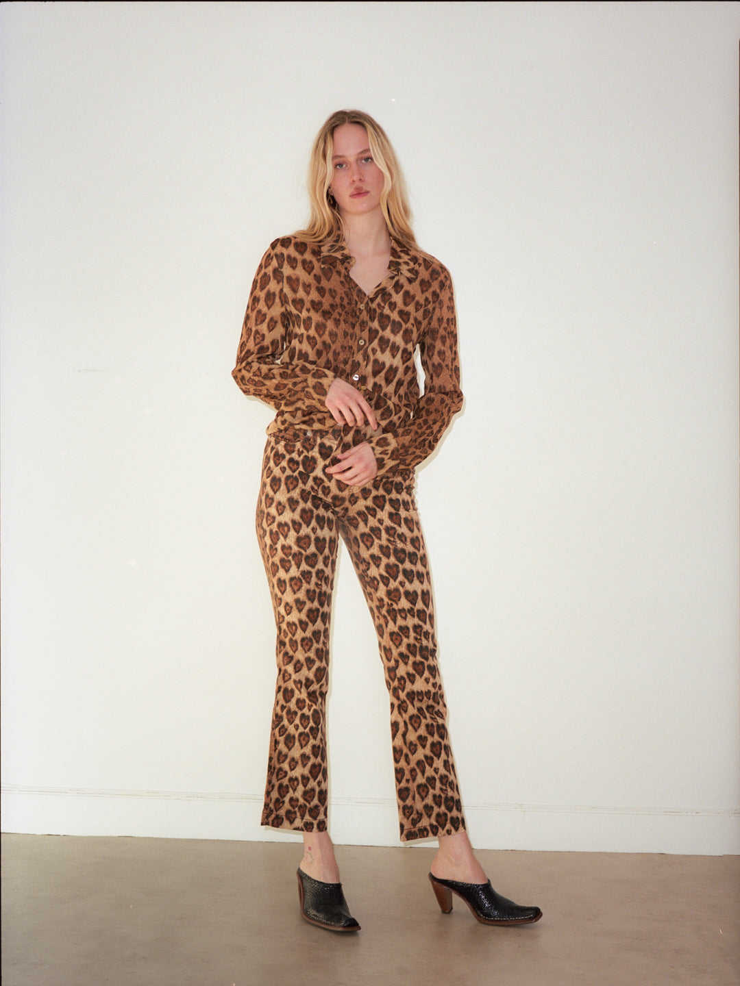Moschino Leopard Hearts Set