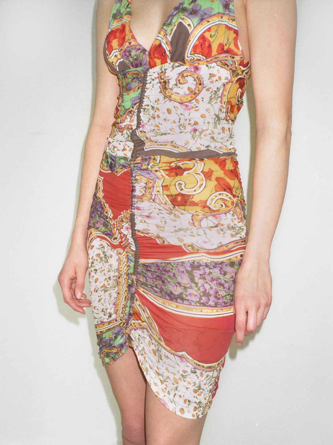 Cavalli Ruched Dress