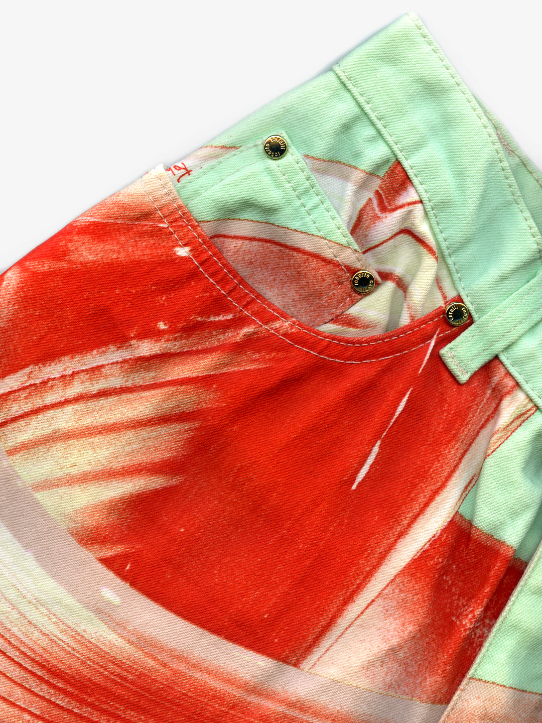 Cavalli Skeleton Pants