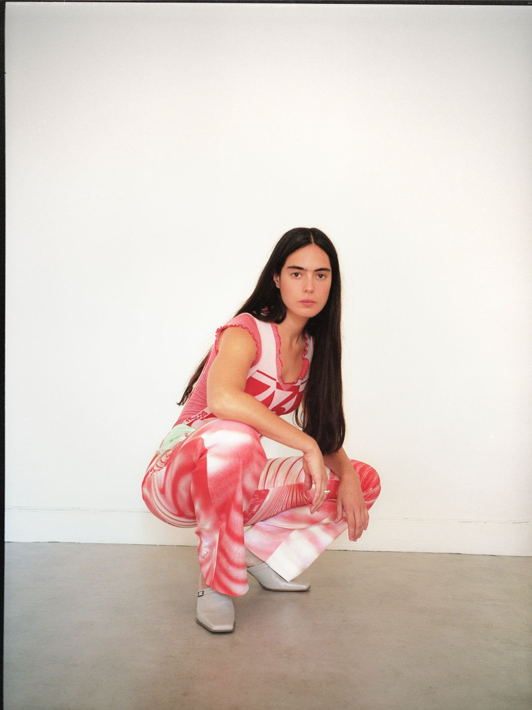 Cavalli Skeleton Pants