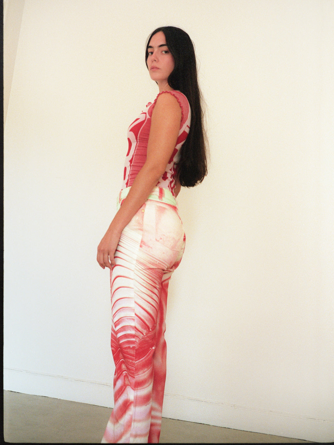 Cavalli Skeleton Pants