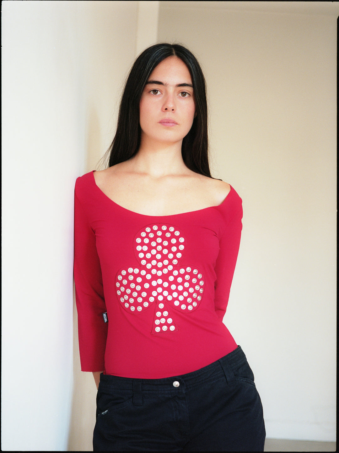 Moschino Clover Top