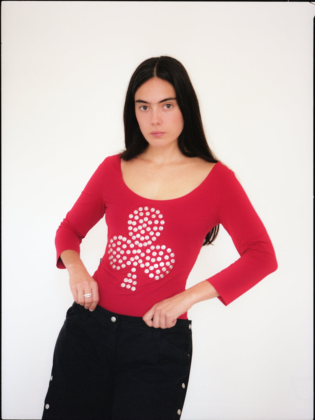 Moschino Clover Top