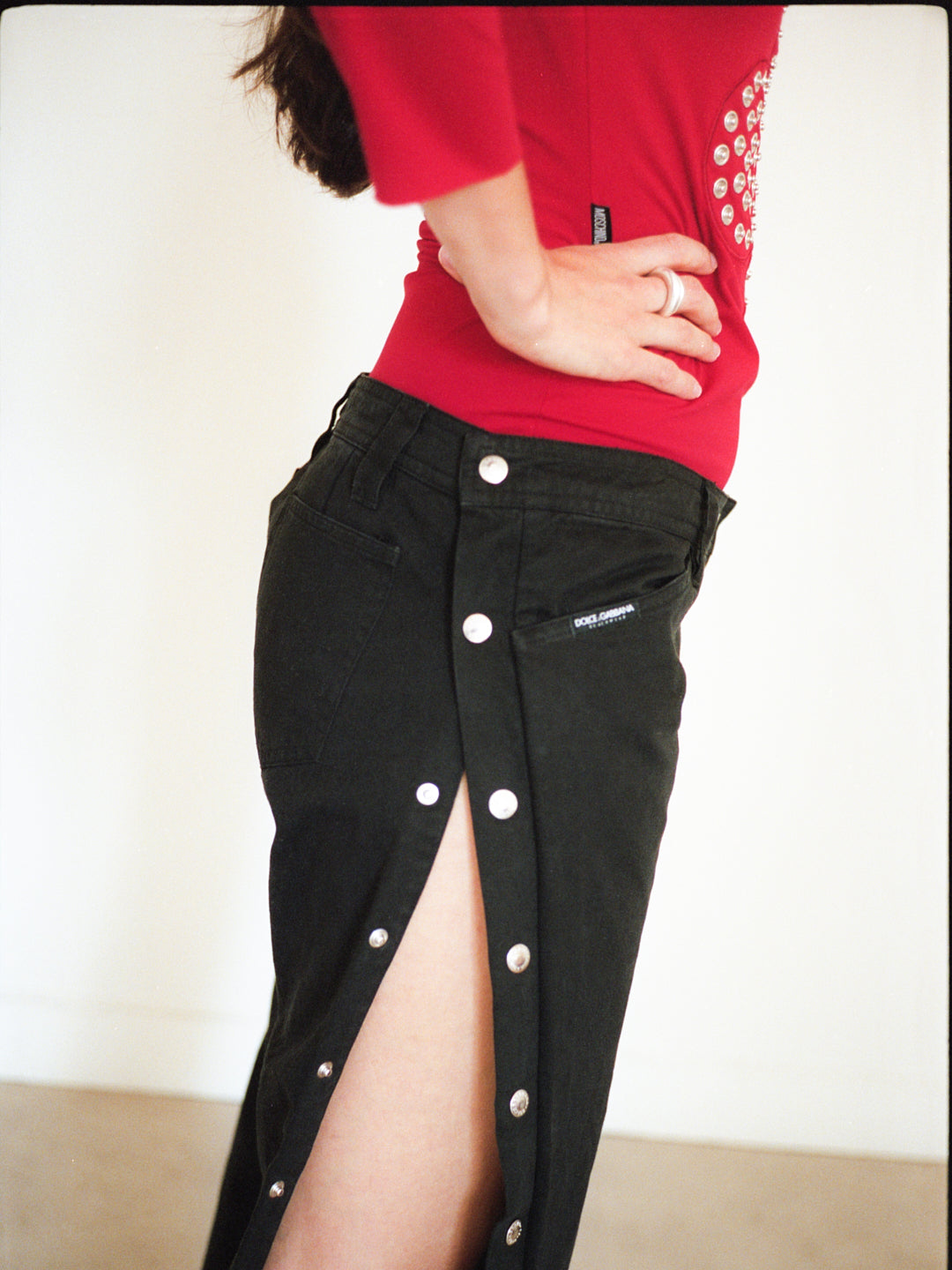 Dolce & Gabbana Snap Buttons Pants