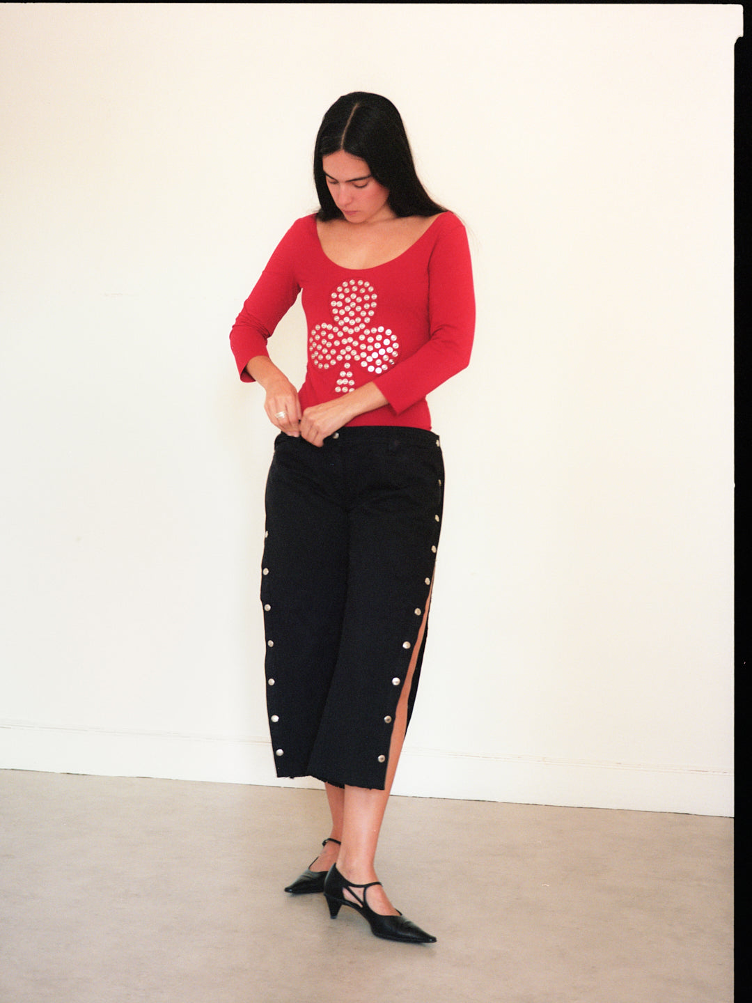 Dolce & Gabbana Snap Buttons Pants