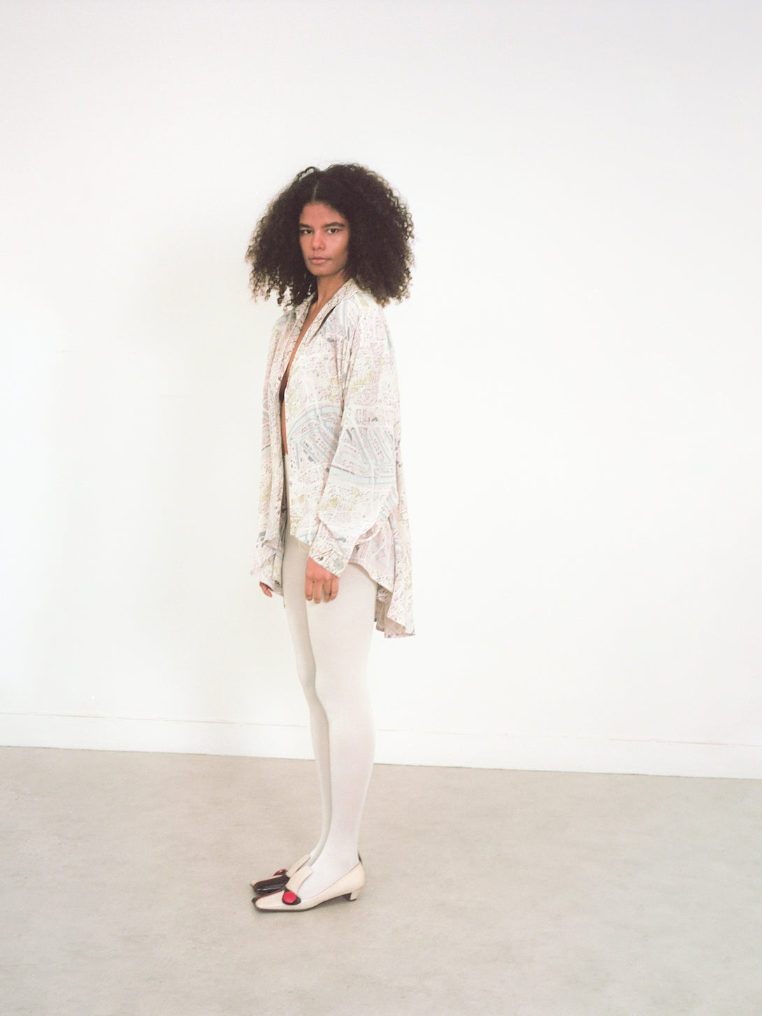Fendi Silk Map Jacket