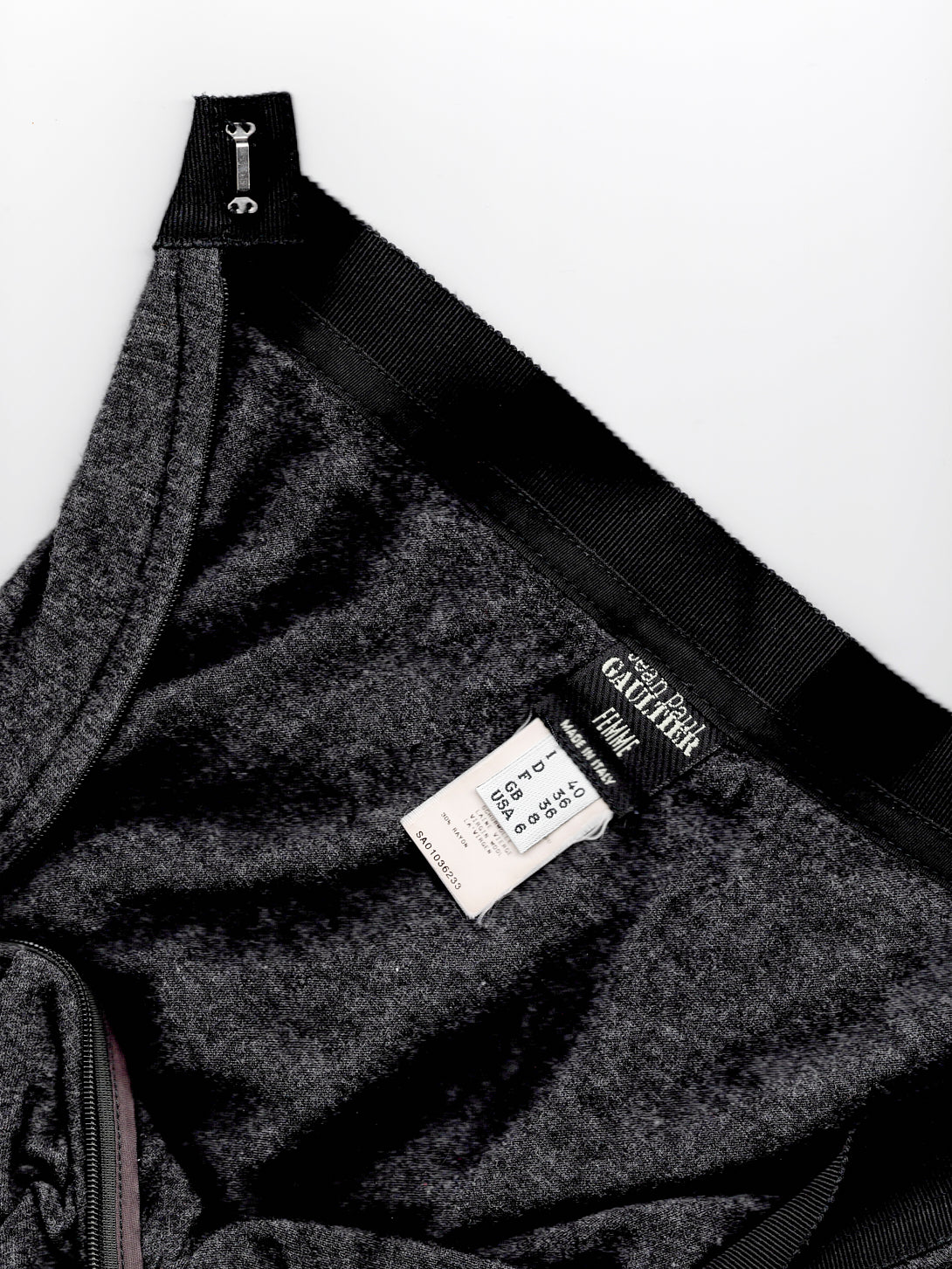 Jean Paul Gaultier Grey Skirt