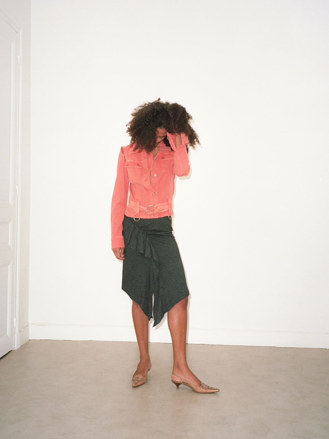 Jean Paul Gaultier Grey Skirt