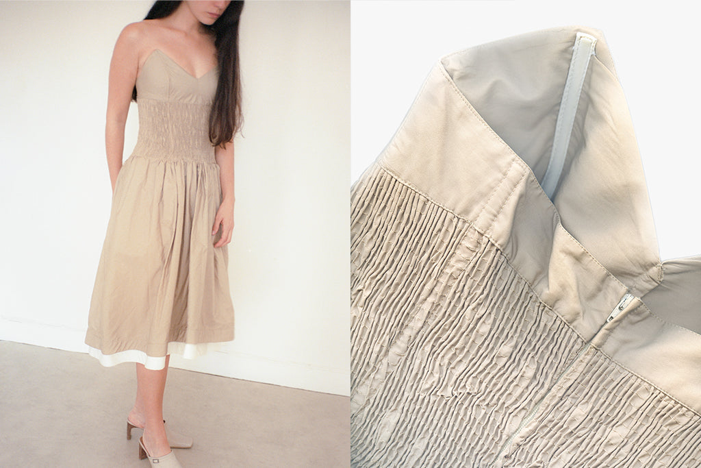 Armani Bustier Dress