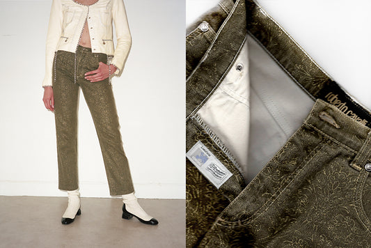 Cavalli Gold Pants