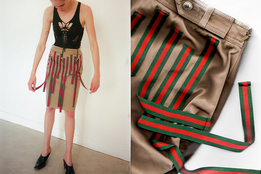 Gucci Ribbons Skirt