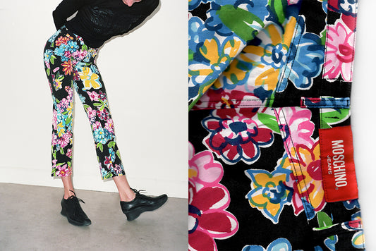 Moschino Flowers Pants