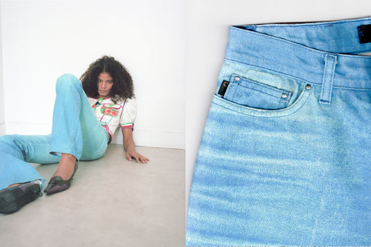 Cavalli Turquoise Pants