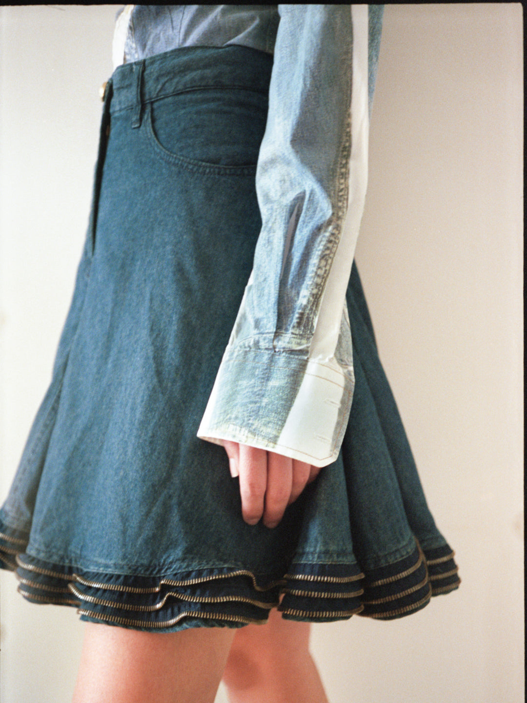 Moschino Zip Skirt
