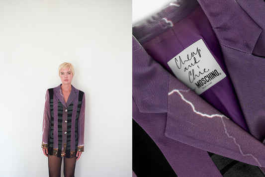 Moschino Thunderstorm Blazer