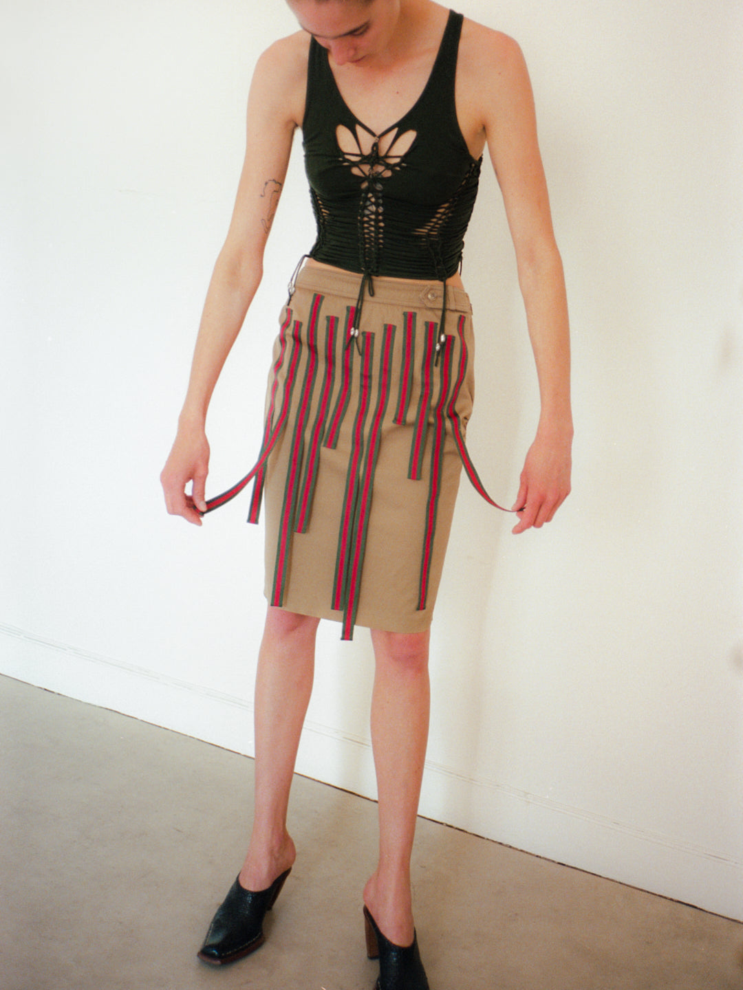 Gucci Ribbons Skirt