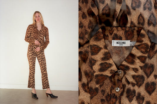 Moschino Leopard Hearts Set