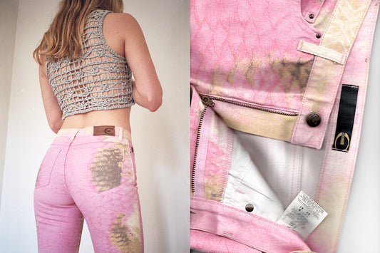 Cavalli Pink Pants