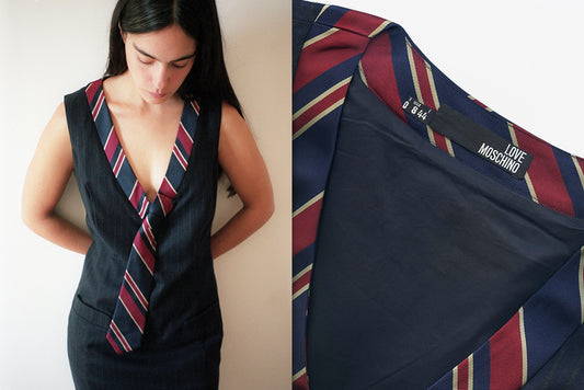 Moschino Tie Dress